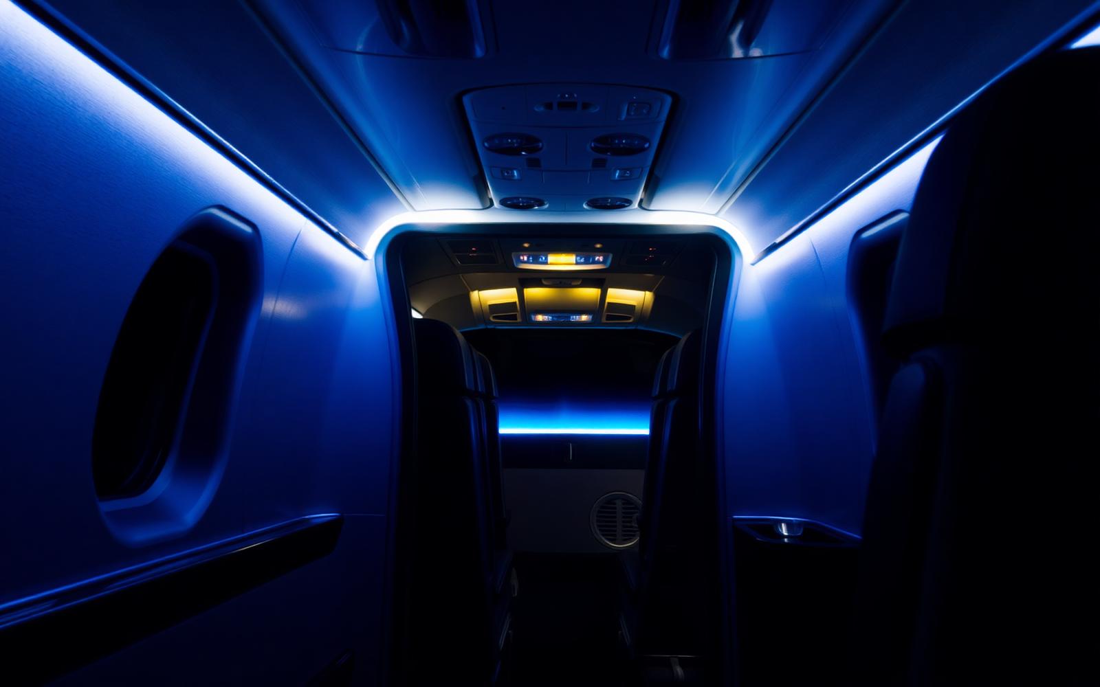 Aviation interiors CMF detail